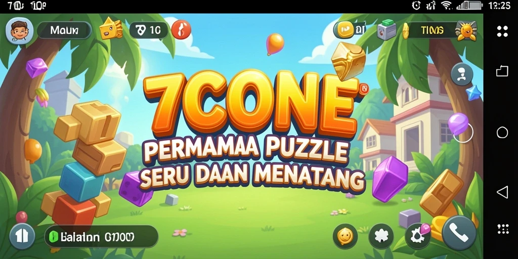 Tampilan gameplay <strong>7CONE</strong> yang menantang dan seru.