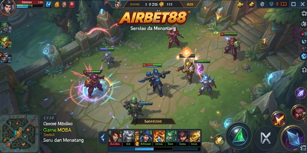 Screenshot gameplay AIRBET88 yang menunjukkan momen pertarungan seru.