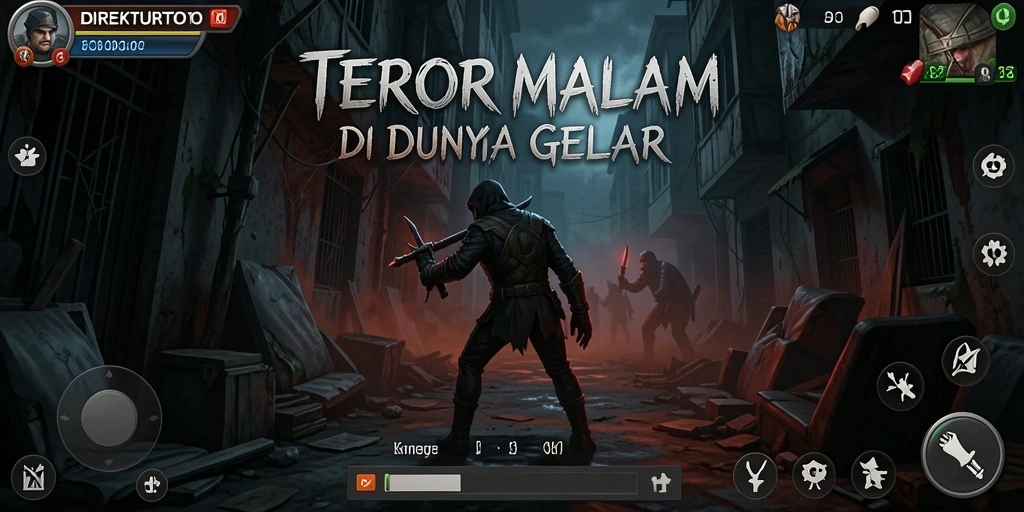Gameplay Horror mendebarkan di DIREKTURTOTO dengan suasana mencekam.
