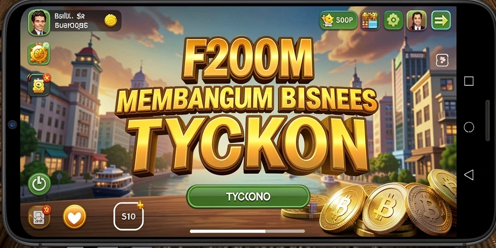 Tampilan gameplay F200M yang mendebarkan dan penuh strategi.