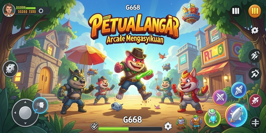 Screenshot G668 menampilkan gameplay seru yang penuh aksi dan tantangan.