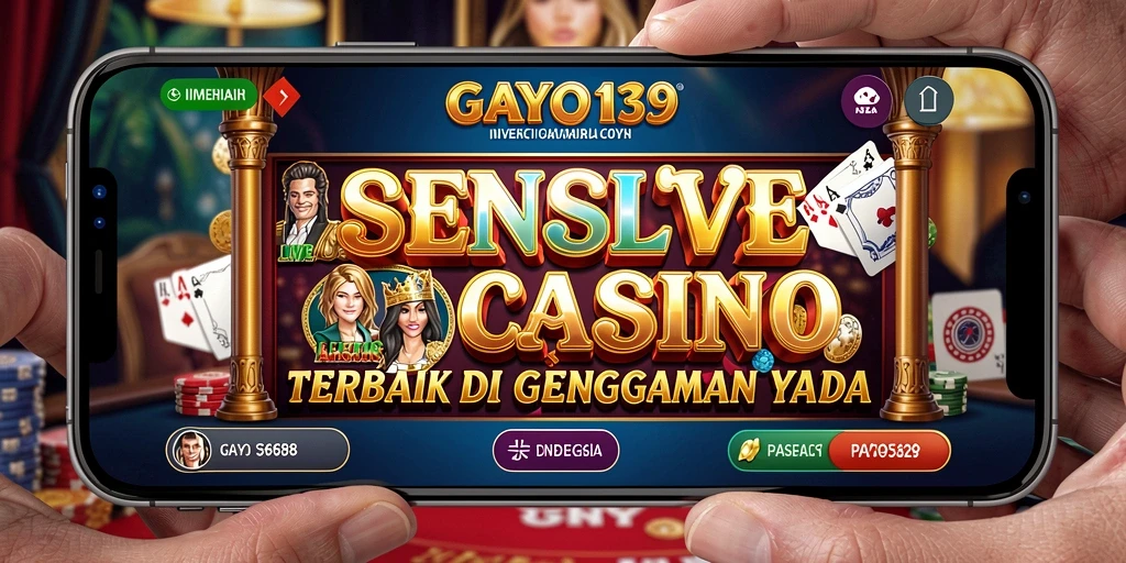 Gameplay mendebarkan di GAYO138 dengan dealer langsung.