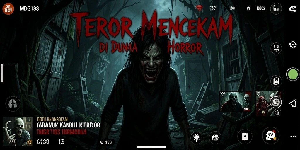 Tampilan gameplay menegangkan di MDG188 penuh teror.