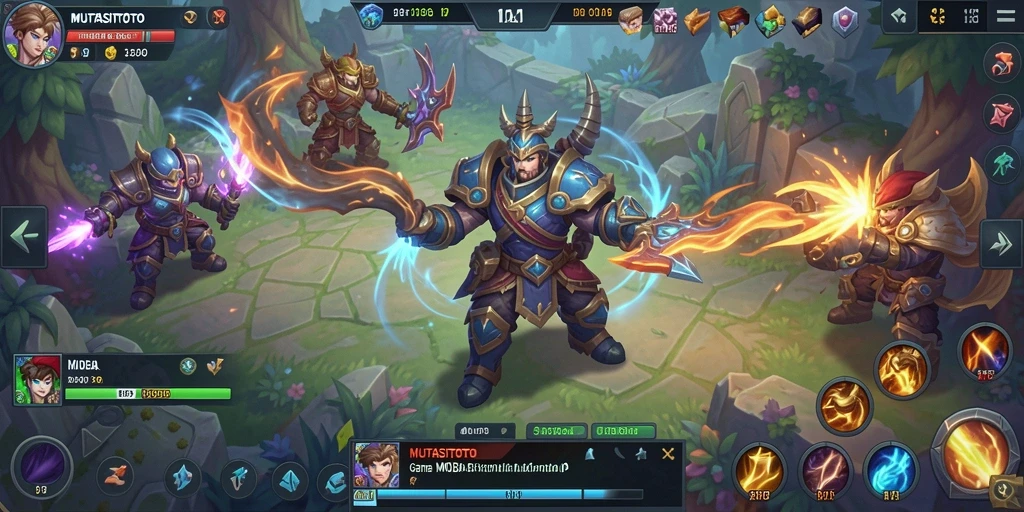 Tampilan gameplay seru dan menegangkan dari MUTASITOTO.