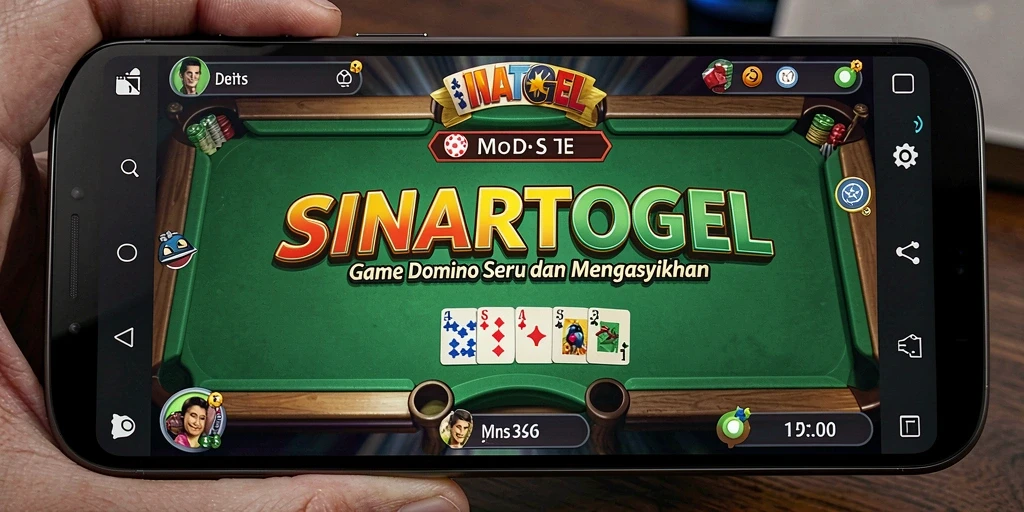 Tangkapan layar utama SINARTOGEL menampilkan gameplay yang menarik dari permainan Domino.