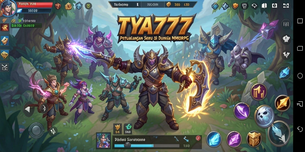 Gameplay seru di dunia fantasi TYA777.